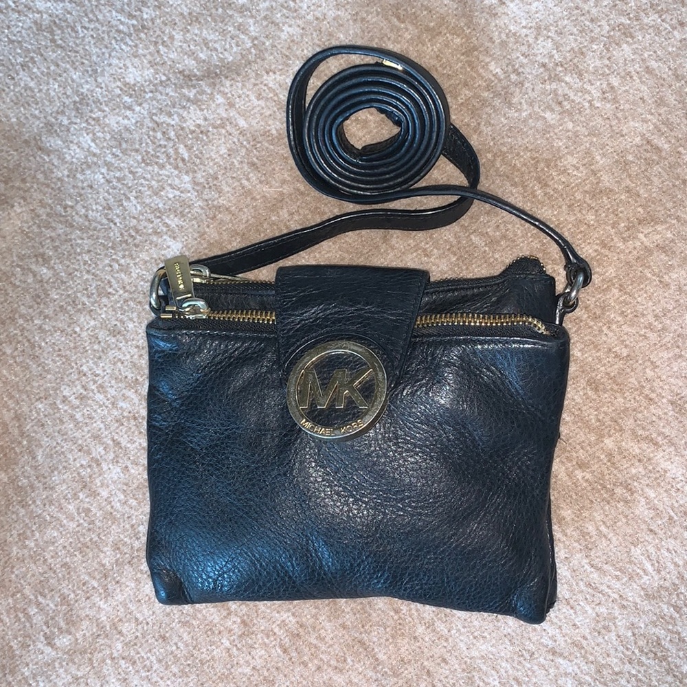 Michael Kors Double Zip Crossbody Bag